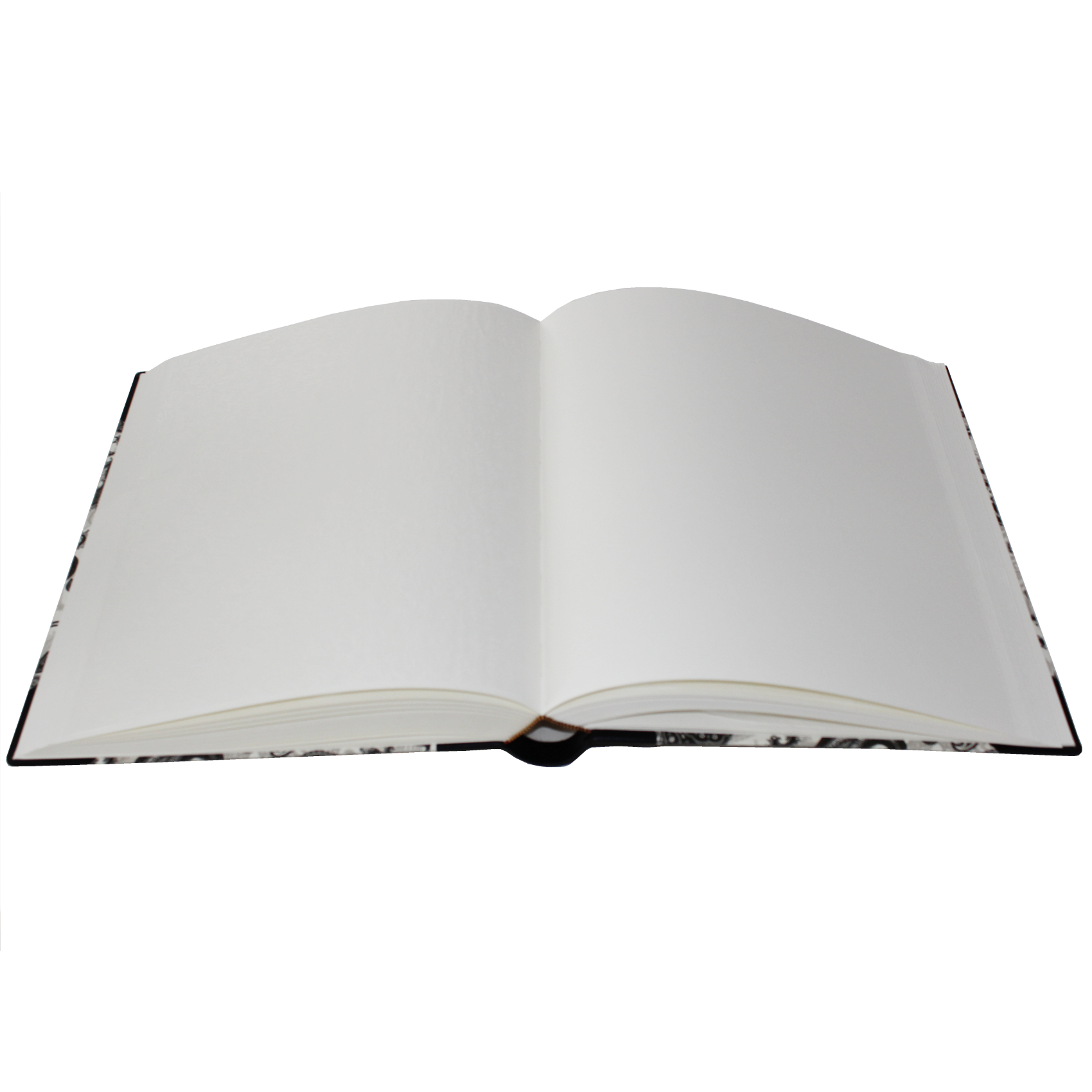 Fotoalben-Set Black Paisley im Designer-Schutzschuber