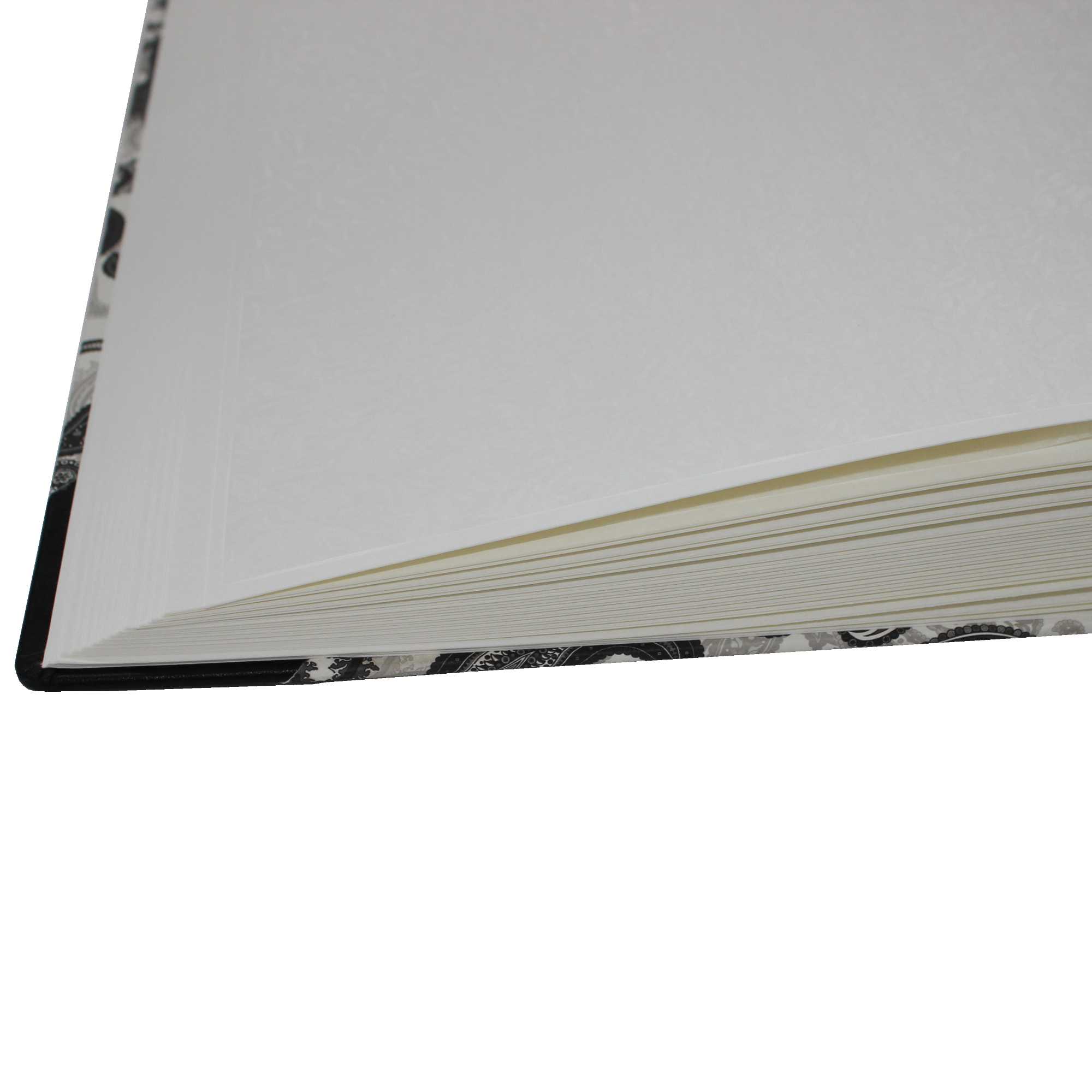 Fotoalben-Set Black Paisley im Designer-Schutzschuber