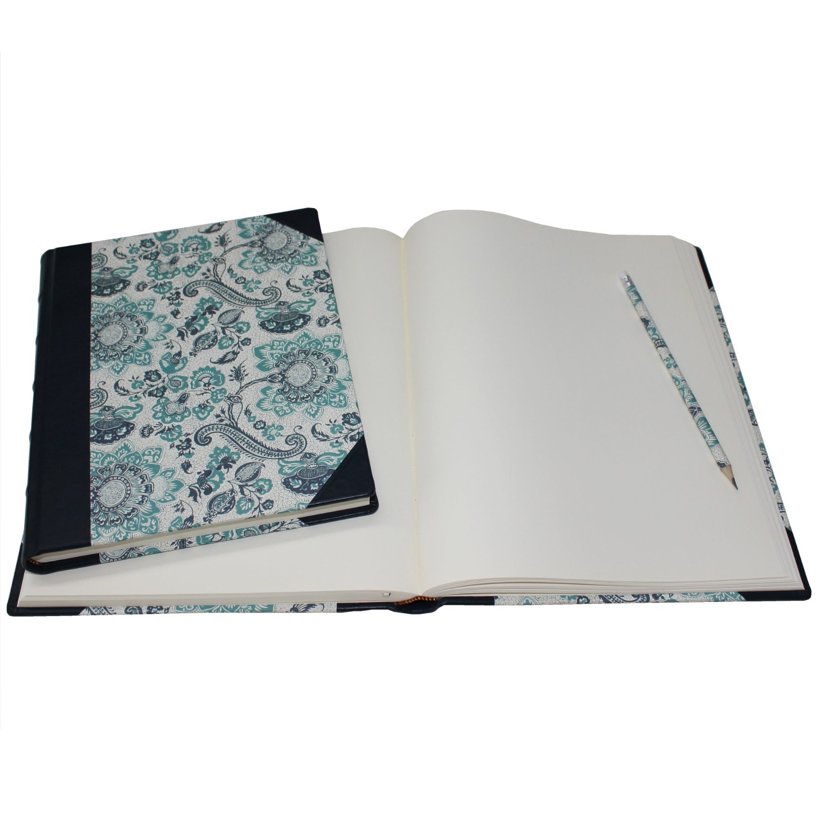 Gästebücher-Set Blue Provence im Designer-Schutzschuber