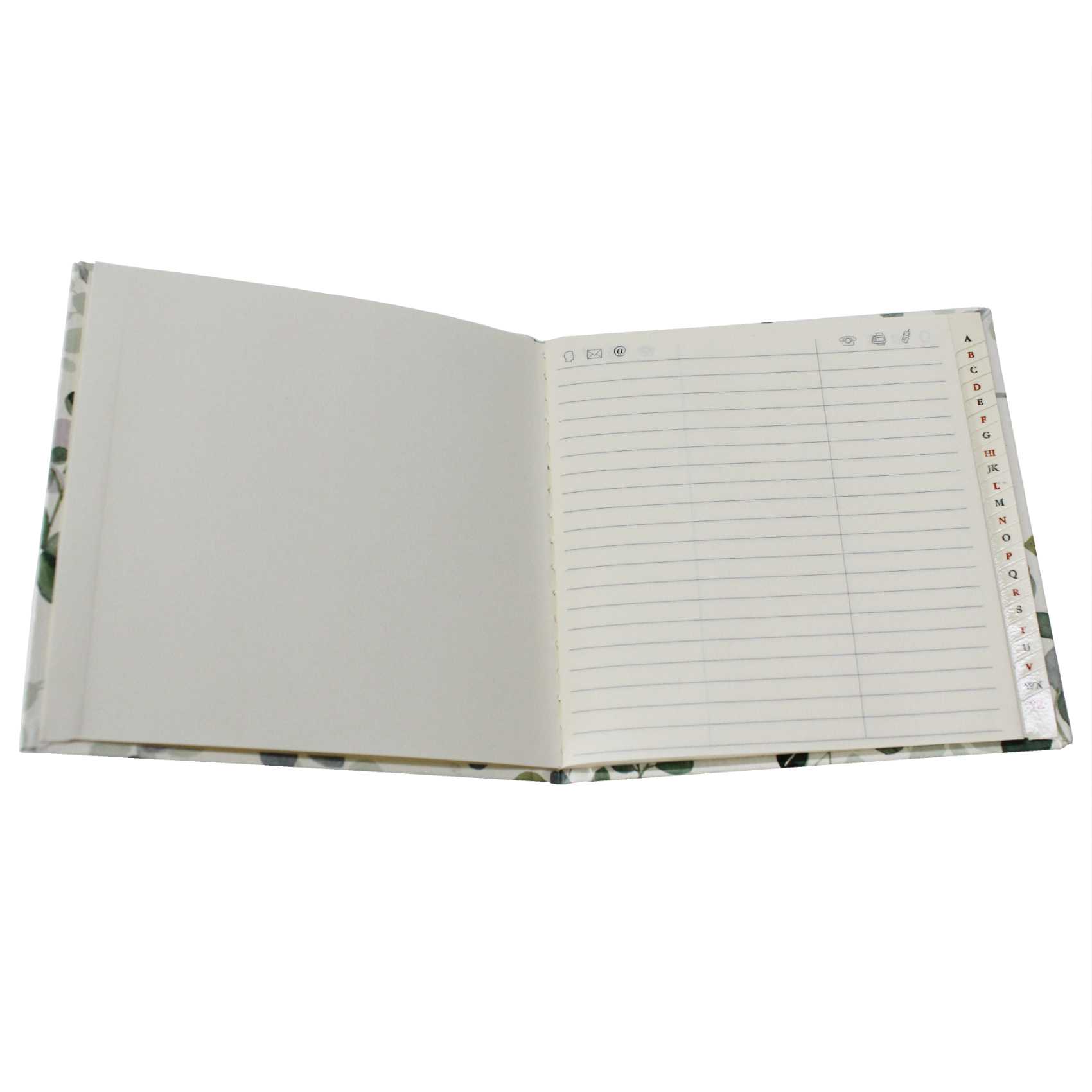 Adressbuch Eukalyptus im größeren Format