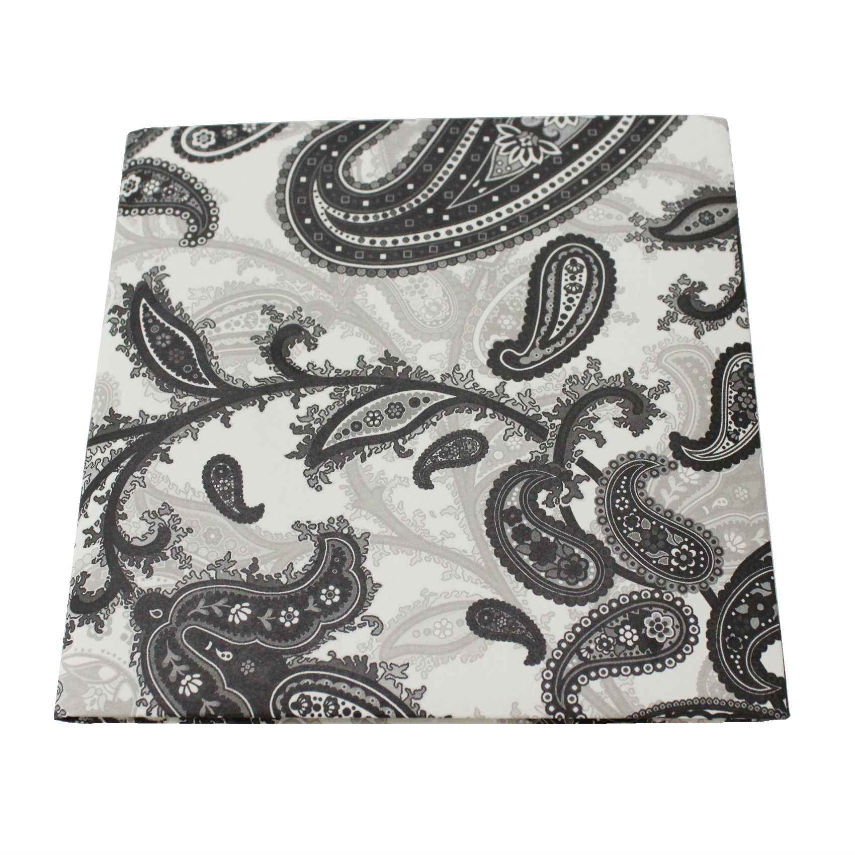 Adressbuch Black Paisley im größeren Format