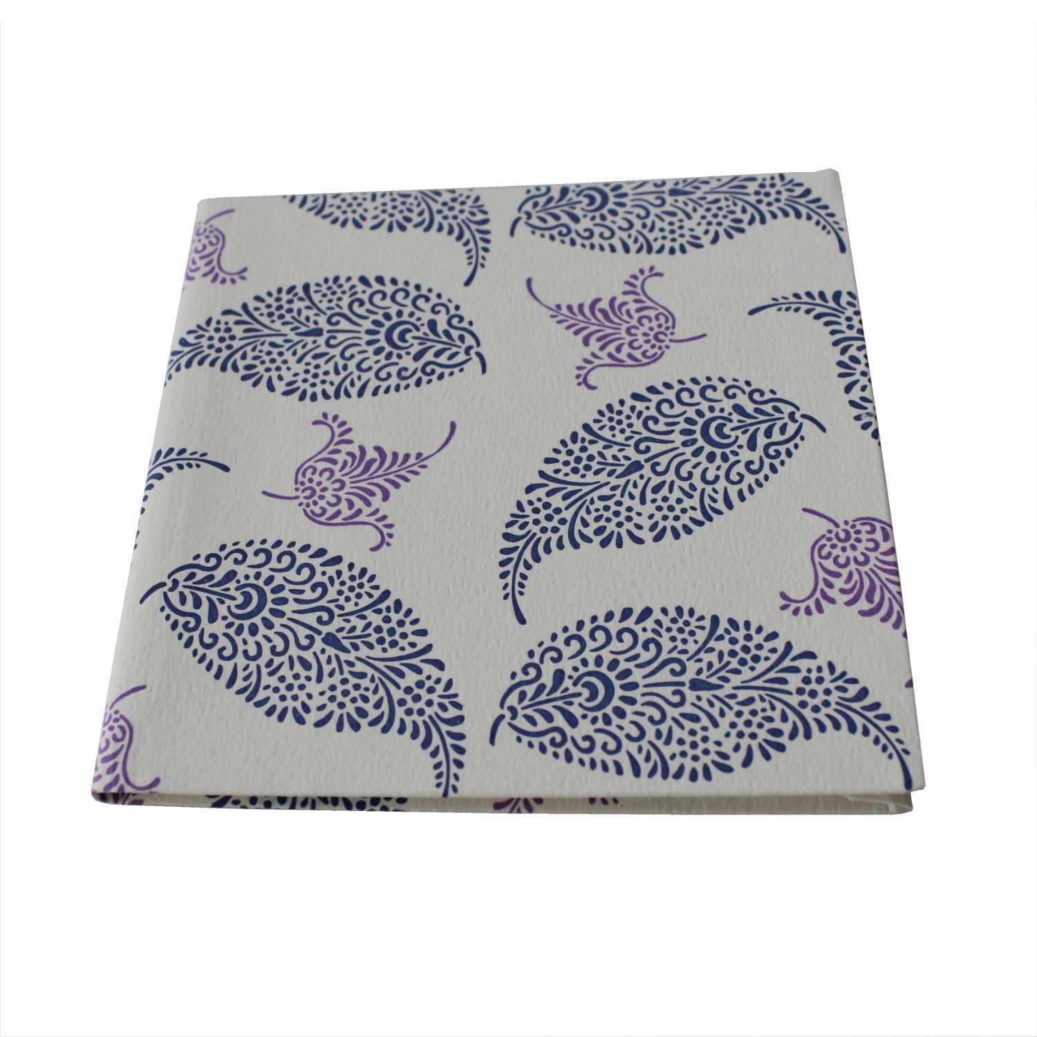 Adressbuch I Fogli im größeren Format in Blau