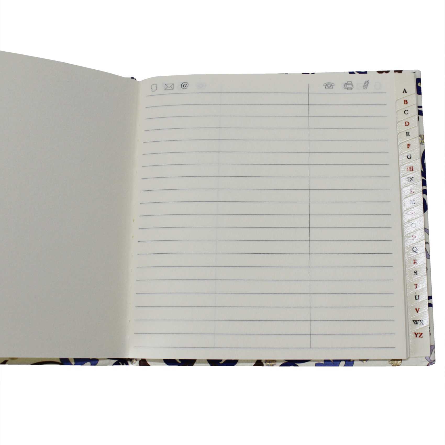 Adressbuch Flamingo im größeren Format