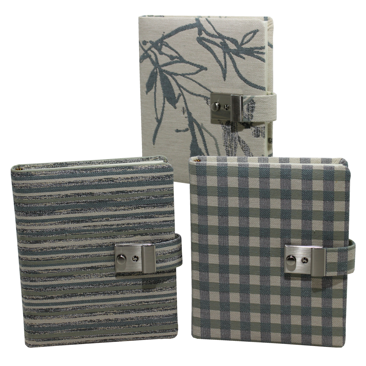 Tagebuch mit Schloss Lotte in Leinen