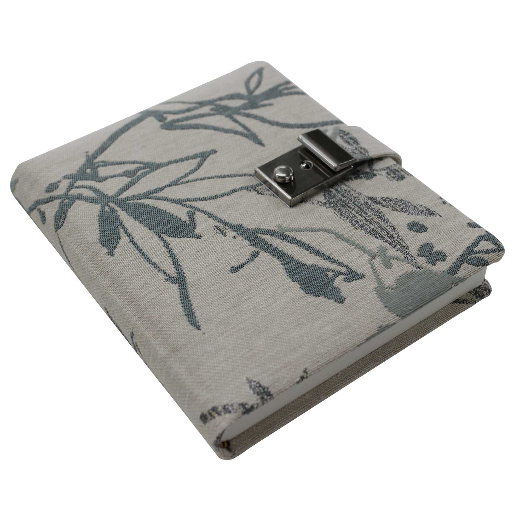 Tagebuch mit Schloss Lotte in Leinen