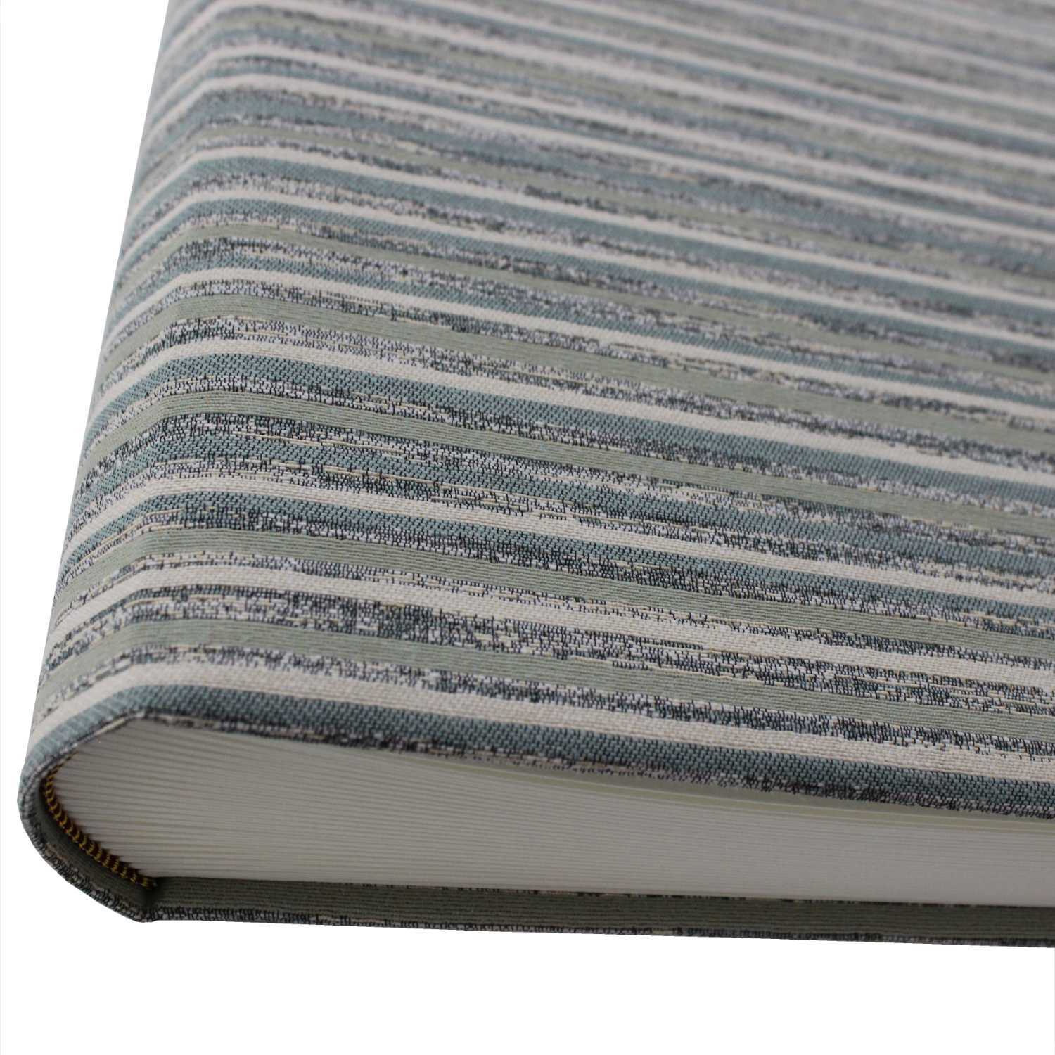 IMG_4599 Fotoalben-Set Betty im Leinen-Einband mit Webmuster