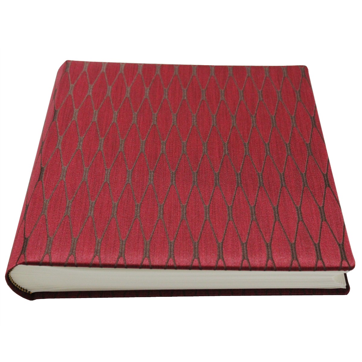 liegend Fotoalbum Milano in Rot