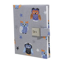 Poesiealbum oder Tagebuch mit Schloss Gufo (Eule)