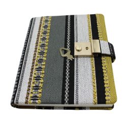 Poesiealbum oder Tagebuch mit Schloss Liane in Gold